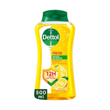 Dettol Fresh Shower Gel &amp; Body Wash Citrus &amp; Orange Blossom 500ml