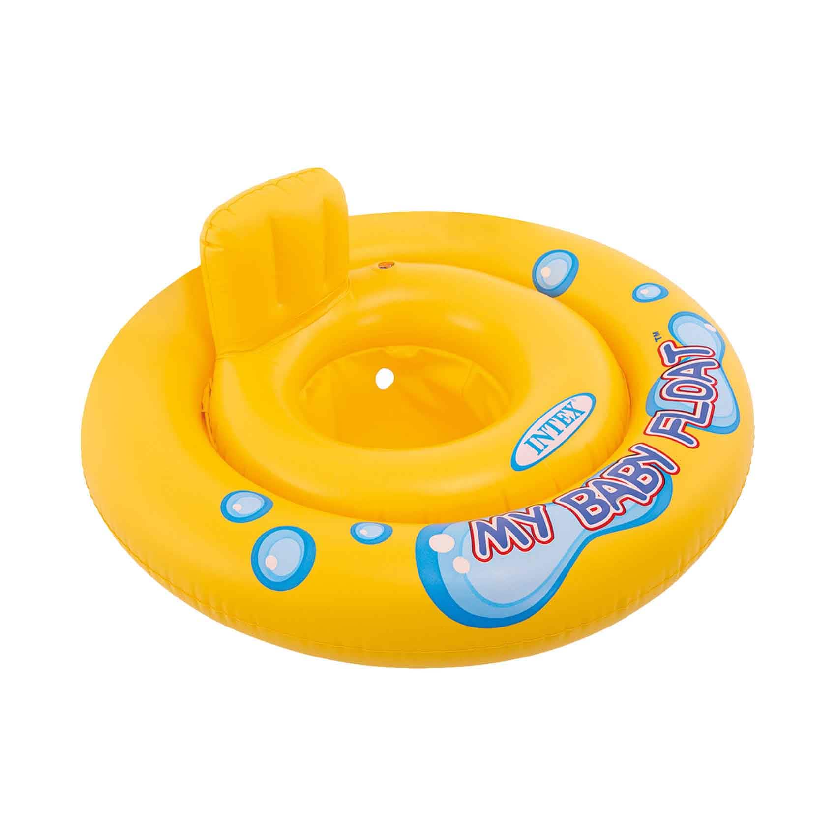 Intex School Step 3 Inflatable Kickboard Pool Float IT58167 Yellow 81x76cm