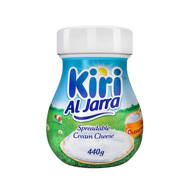 Kiri Jarra, Spreadable Cream Cheese Jar, 440G