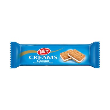 Tiffany Creams Coconut Flavoured Cream Biscuit 80g