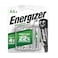 Energizer Recharge AA Battery Pack of 4 Pieces