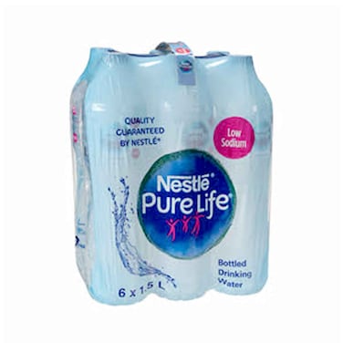 Nestle Pure Life Water 1.5L&times;6