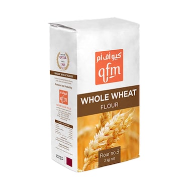 Qfm Whole Wheat Flour Flour No.3, 2kg