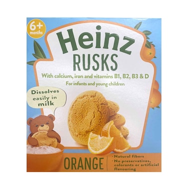 Heinz Farleys Infant Rusks Orange 6+ Month 300g