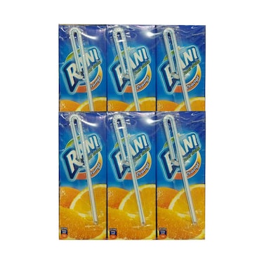 راني مشروب فواكه برتقال 250 مل × 6 حبات