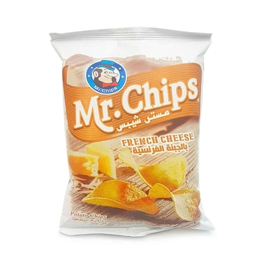 Mr.Chips Potato Chips With French Cheese Flavour 14gx20 Pieces