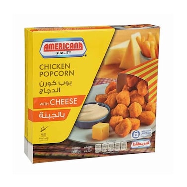 أمريكانا بوب كورن دجاج بالجبن 400 غرام
