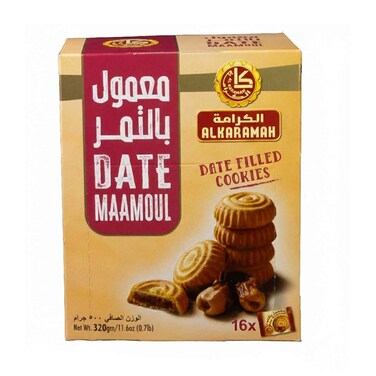 الكرامة معمول التمر بسكويت بالتمر 320 جرام