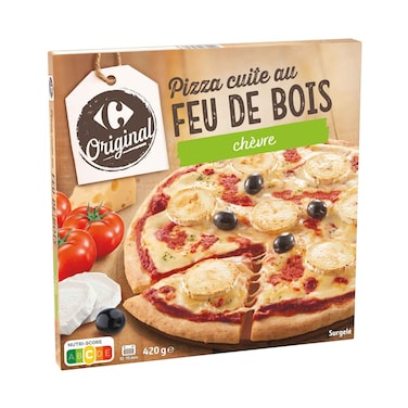Carrefour Frozen Pizza Goat Cheese 420g