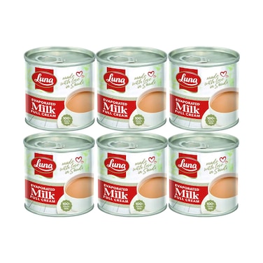 LUNA EVAP MILK 170GRX96