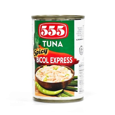 555 Tuna Spicy Bicol Express 155g

