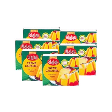 العلالي كريم كراميل 70 جرام × 6 قطع