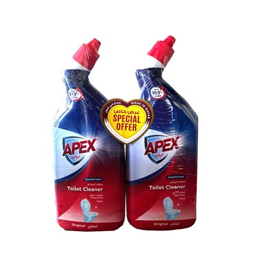Apex Toilet Cleaner 750mlx2's