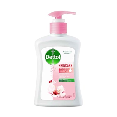 Dettol Skincare Liquid Handwash Pump Rose &amp; Sakura Blossom Scent 200ml