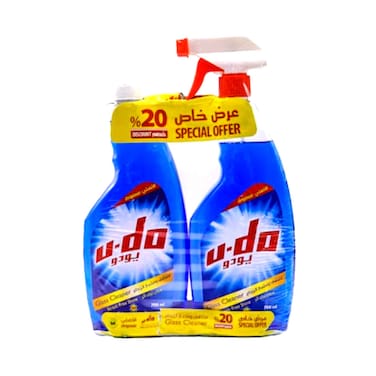 Uo Do Glass Clener 700ml 2P