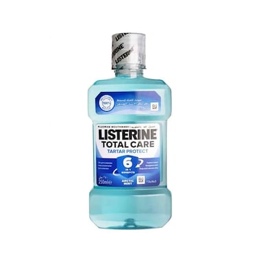 Listerine Mouthwash Total Care Tartar Proctect, Arctic Mint 250ml