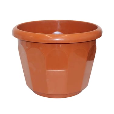 Cosmoplast Plastic Flowerpot 16 Litres Hexa 35 assorted