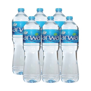 Arwa Drinking Water 1.5L&times;6's
