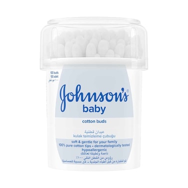 Johnson's Pure Cotton Buds 100 Buds