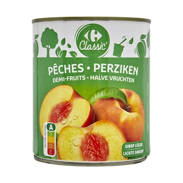 Carrefour Peach In Syrup 850g