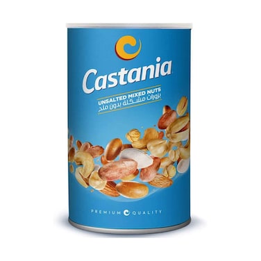 Castania Unsalted Mixed Nuts 450g