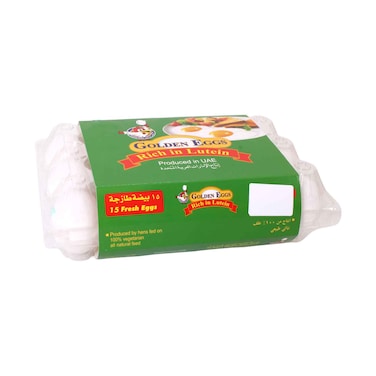 Golden Eggs Rich In Lutein 15 Pieces