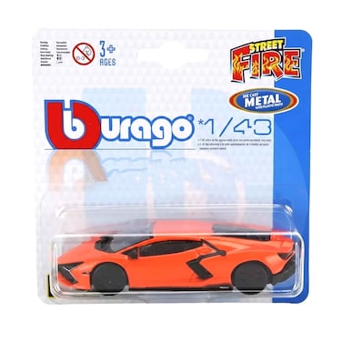 Bburago Street Fire Die Cast Metal Car 1/43 Assorted Age 3+