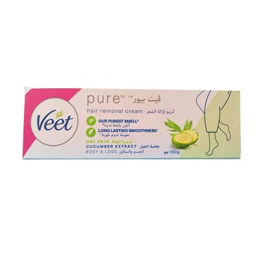 كريم حريري فريش لإزالة الشعر للبشرة الجافة وزبدة الشيا ورائحة الزنبق من فيت 100 غرام