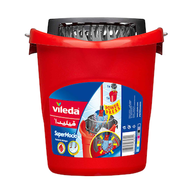 Vileda Supermocio Cleaning Bucket With Torsion Wringer