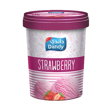 Dandy Strawberry Ice Cream 500ml