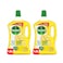 Dettol Antibacterial Floor Cleaner Lemon Scent 1.8Lx2 pieces