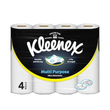 Kleenex Multi Purpose Kitchen Towel 4 Rolls