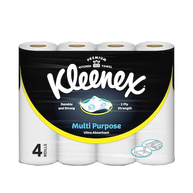 Kleenex Multi Purpose Kitchen Towel 4 Rolls