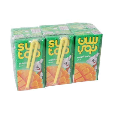 مشروب مانجو سنتوب، 125 مل × 6 قطع