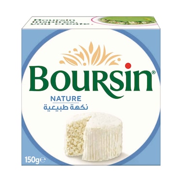 Boursin Soft Cheese, Natural, 150G