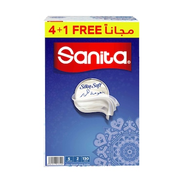 Sanita Club Facial Tissue 2Ply 130's