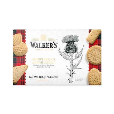 Walkers Pure Butter Shortbread Biscuits 160g