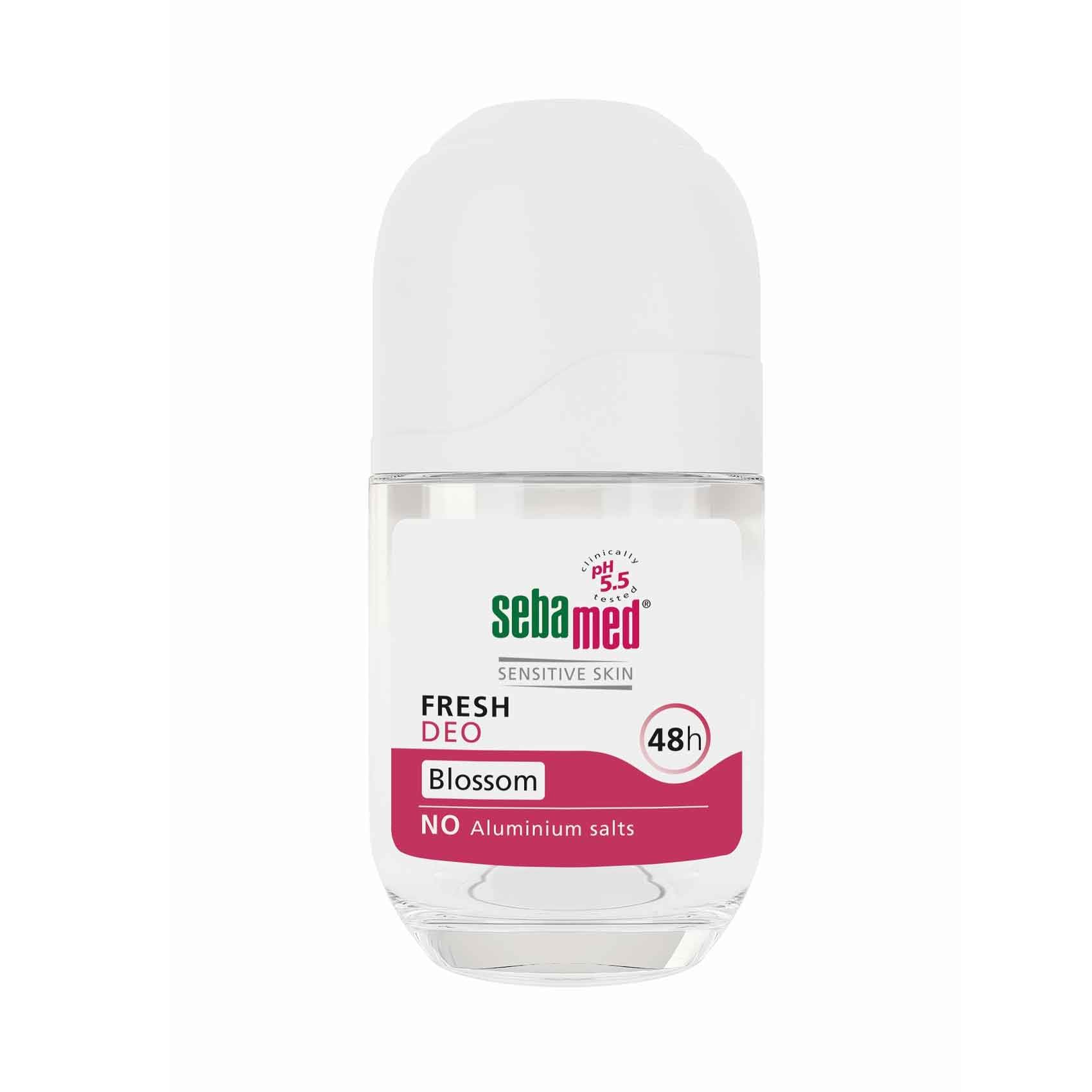 Sebamed Balsam Deodorant Perfume- Roll-On Re Protection Against Body Odour, 48 Hour Effect, Especially Skin-Friendly, From Perfume, No Aluminium Salts, 50 Ml