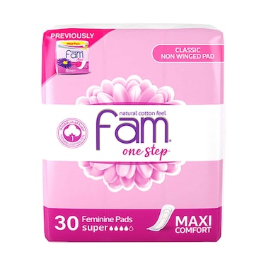 Fam Women Pads Without Wings Maxi 30 Pieces