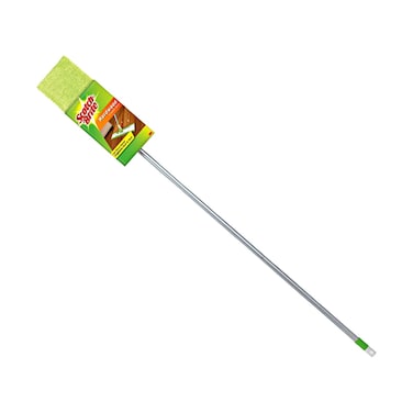 3M Scotch-Brite Microfiber Hardwood Flat Floor Mop + Stick, Floor Cleaning. 1 Set/Pack