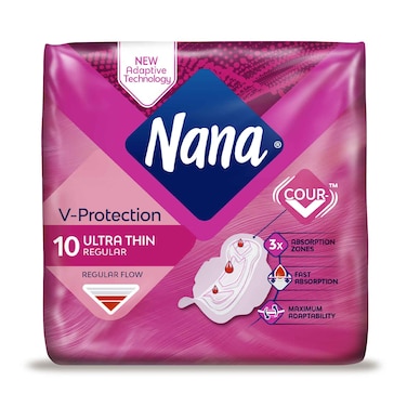 Nana Ultra Normal Wings 10 Pads