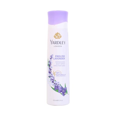 Yardley London English Lavender Refreshing Body Spray 150ml
