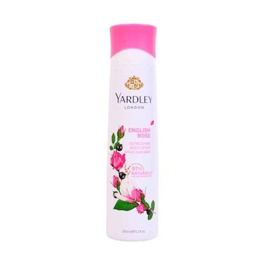Yardley London English Rose Refreshing Body Spray 150ml