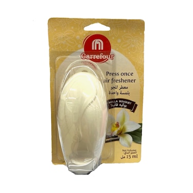 Carrefour Press Once Air Freshener Dispenser Vanilla Bouquet 15ml