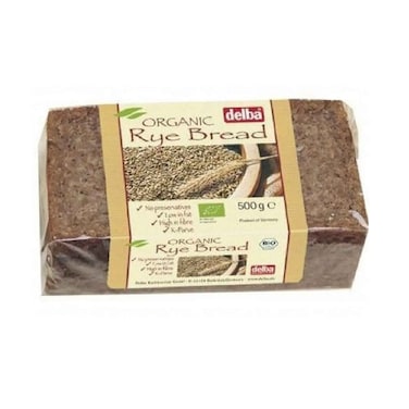 Delba Organic Rye Bread 500g
