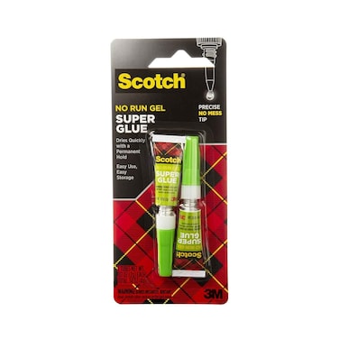 3M Super Glue Gel .07 2Pk