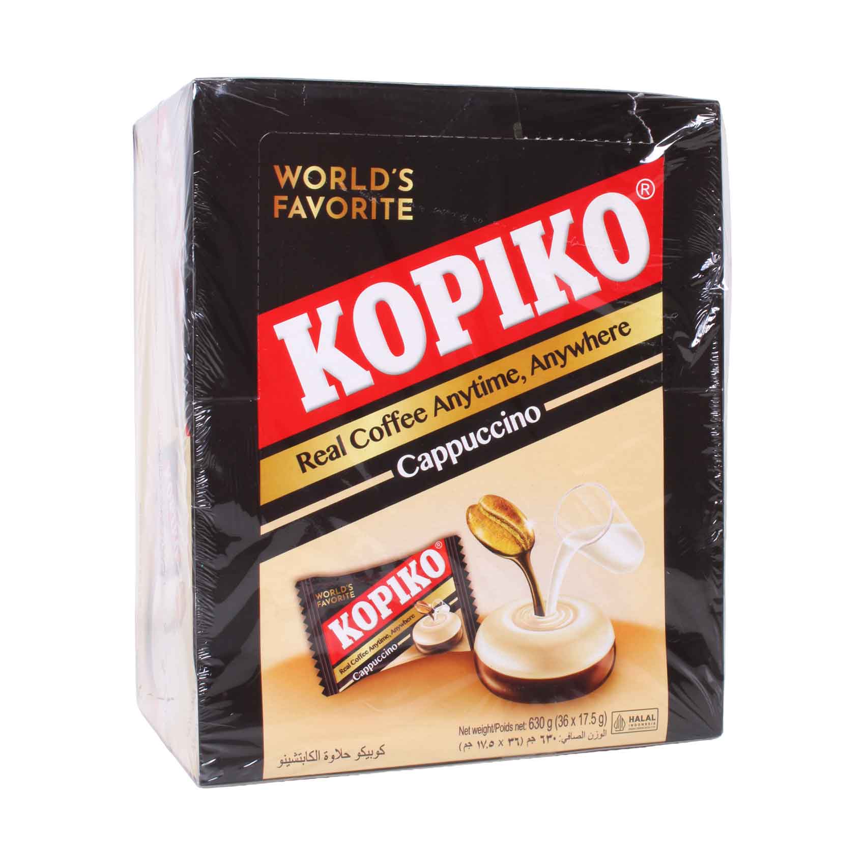 Buy Kopiko Cappuccino Candy Sachets 17.5gx36 Pieces Online