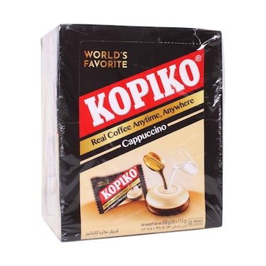 Kopiko Cappuccino Candy Sachets 17.5gx36 Pieces