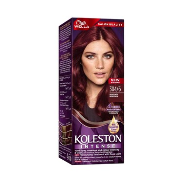 Wella Koleston Hair Color Cream 304/6 Burgundy