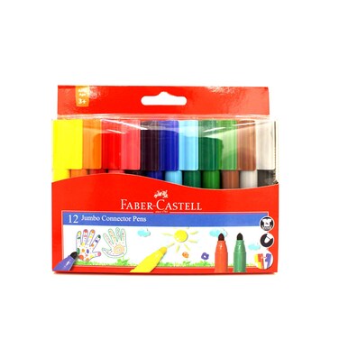 فيبر -كاستل أقلام ملونة جامبو 12 قطعة